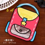 پاکت زیپکیپ فانتزی طرح کیف مدرسه (مدل کارتونی) – بستهبندی هدیه و نظمدهنده - Image 3
