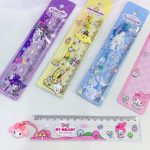 خطکش ۱۵ سانتیمتری فانتزی طرح شخصیتهای سانریو (Sanrio) – مدل آویزدار - Image 3