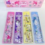 خطکش ۱۵ سانتیمتری فانتزی طرح شخصیتهای سانریو (Sanrio) – مدل آویزدار - Image 2
